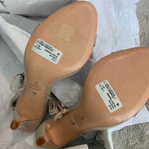 * NEW Schutz X REVOLVE Felice Sandal Transparent - Picture 5 of 6